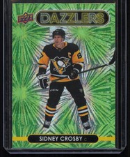 #DZ-35 2021-22 Upper Deck Sidney Crosby Dazzlers Green Pittsburgh Penguins