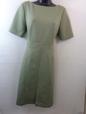 Ann Taylor Dress Women's 6 Green Short Sleeve Shift Career