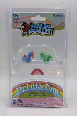 Worlds Smallest My Little Pony Firefly and Minty Collection