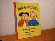 Altes Buch Max Und Moritz, Ohne Verlag Und Impressum 1945-1970 Top Zustand