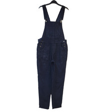 Fat Face Dungarees Corduroy Tapered Dark Blue Uk Women's 10 W28-30 L30