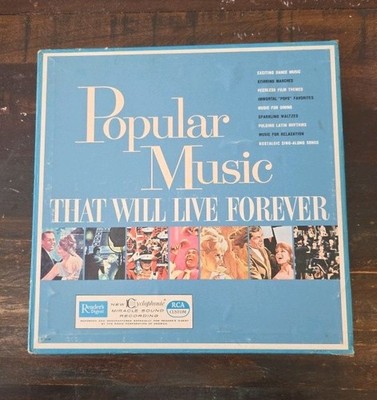 Reader's Digest - Popular Music That Will Live Forever - 10x LP Box Set RD31-M