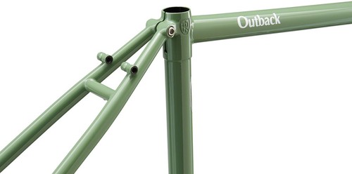 Ritchey Outback Frameset - 700c/650b, Steel, Winter Sage, 2X-Large - Picture 3 of 5