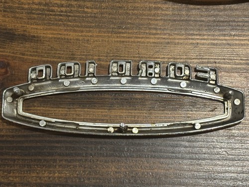1965-1966 FORD Truck Original Fender EMBLEM C5TB-16720-C Free Shipping - Picture 5 of 8