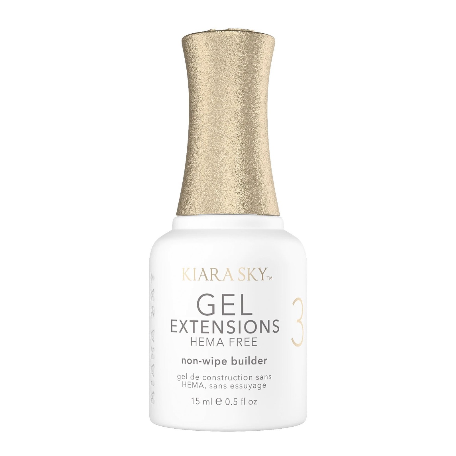 Kiara Sky HEMA Free Natural Gel Nail Extension Non Wipe Builder 15ml