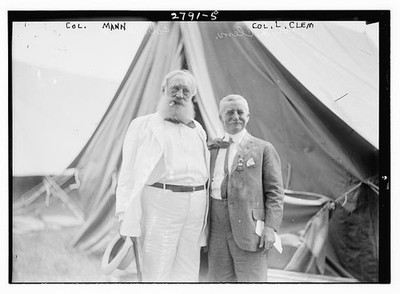 Photo:Col. Mann [and] Col. L. Clem
