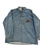 Karl Kani Shirt Vintage Denim 2Pac 90’s Hip Hop Made In USA Size XL
