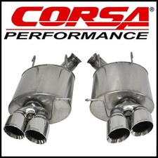 Corsa Sport Axle-Back Exhaust System fit 13-14 Ford Mustang Shelby GT500 5.8L V8