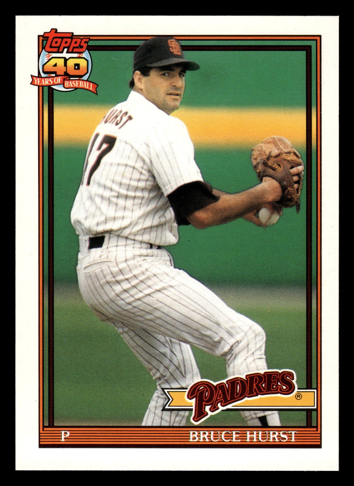 1991 O-PEE-CHEE Bruce Hurst #65 FACTORY SET FRESH OPENED BY ME