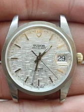 Tudor 74033 Stainless Steel Original 2824-2 Automatic Movement Watch