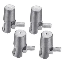  4 Pcs Battery Post Adapter U1 Battery Flag Terminal to Top Post Adapters for 