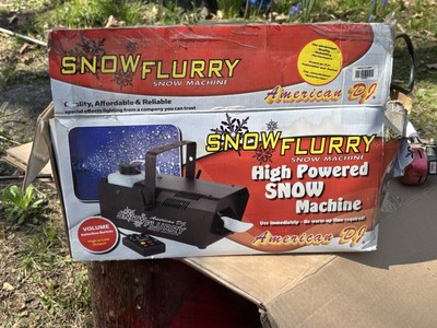 American DJ Flurry Snow Machine