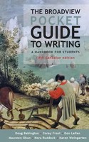 Doug Babington (U. A.) | The Broadview Pocket Guide To Writing - Fifth...