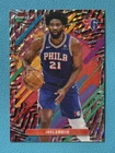 2025 Topps Finest Basketball Red Black Geometric Refractor Joel Embiid #230