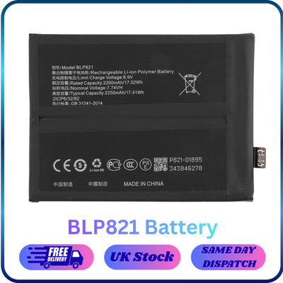 Ersatz Akku für OnePlus 9 4500mAh LE2113 LE2111 LE2110 7,74V BLP821 NEU