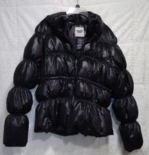 Harley-Davidson Women's Black Puffy Hooded Jacket Size 1W
