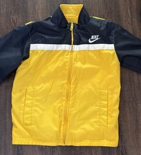 Vintage Nike Jacket Toddler 4 Fleece LinedFull Zip Up Coat Windbreaker Boys Y2K