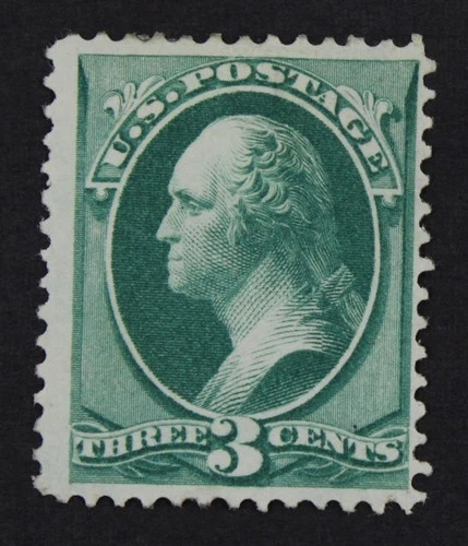 CKStamps: US Stamps Collection Scott#158 3c Washington Mint H OG Gum Disturb