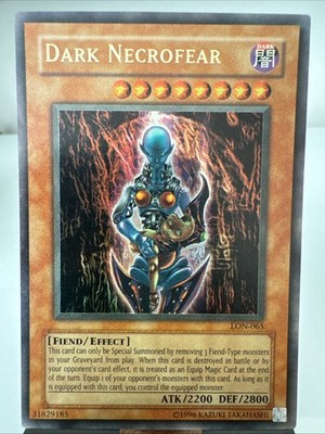 Dark Necrofear LON-065 Labyrinth of Nightmare Unlimited|Unlimited Edition