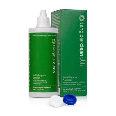 Clean Multi-Purpose Contact Lens Solution for Scleral and Gas Permeable Conta...