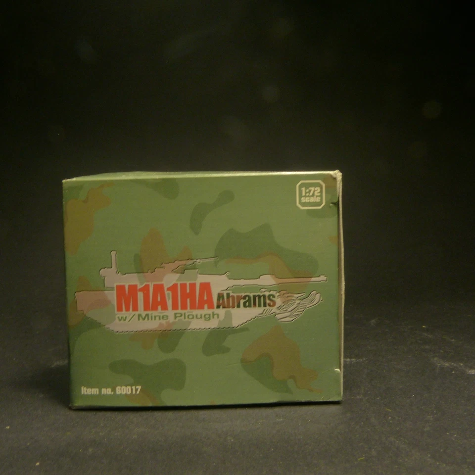 DRAGON ARMOR 1:72 M1A1HA ABRAMS W/MINE PLOUGH APACHE TROOP 1-1 CAV BOSNIA 1996 - Immagine 3 di 3