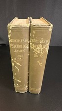 Principles of Psychology Vol I & II Set (1923/1918) - William James - Henry Holt