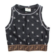 Fendi Kids Logo Banding Sleeveless Top 10 Years 133655878