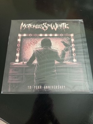 Motionless In White Infamous 10 Year Anniversary Red/Black Colored Vinyl LP 12''