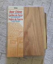 VINTAGE NEW Trine Door Chime Kit New Or Replacement 2 Note Wood Grain Case USA