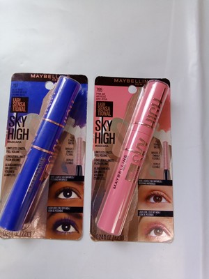 Maybelline 797 Blue Mist Lash Sensational Sky High Mascara/795 Pink Air Rose 2pk