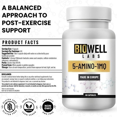 5-amino 1mq 50mg 5-Amino-1MQ 50mg (60 Capsules)