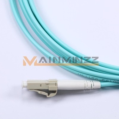 LC-LC UPC Multi-Mode 10GB OM3 Fiber Cable Duplex Fiber Optical Patch Cord 10m *k