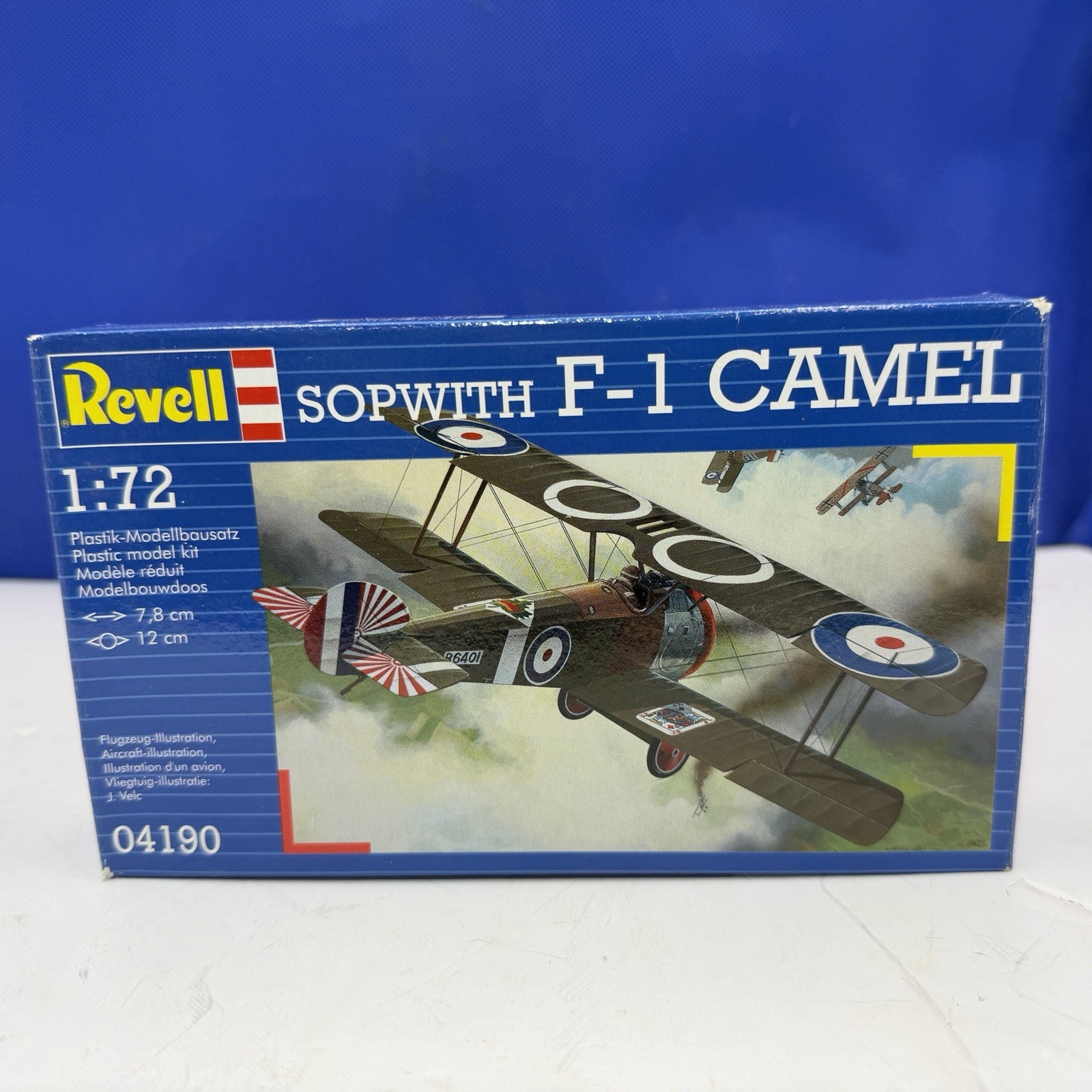 Revell 04190 Sopwith F-1 CAMEL 1/72 Scale Model Kit