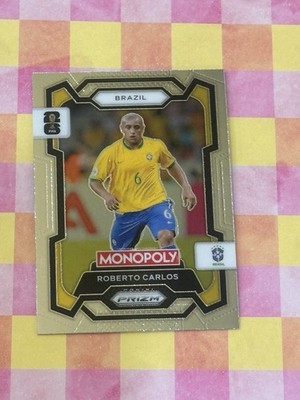 2026 Panini Prizm Monopoly FIFA World Cup Roberto Carlos #17 Brazil (Q)