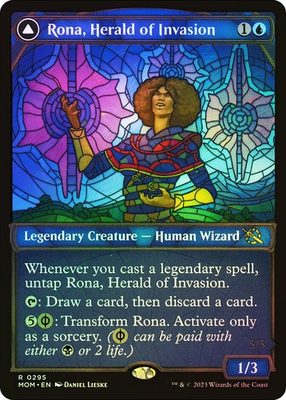 #ad MTG FOIL Rona Herald of Invasion Rona Tolarian Obliterator March of the $2.99