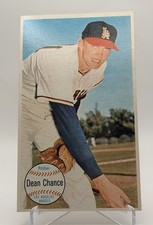 Topps 1964 Topps Giants Dean Chance #16 Los Angeles Angels Rookie Baseball Card. rookie card picture