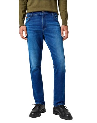 Wrangler Herren Texas Authentic Slim 822 Jeans Blue Jam