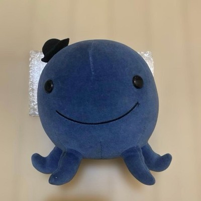 NICKELODEON Oswald Octopus Big Plush Doll Stuffed Toy Blue Hat Cartoon Plushie
