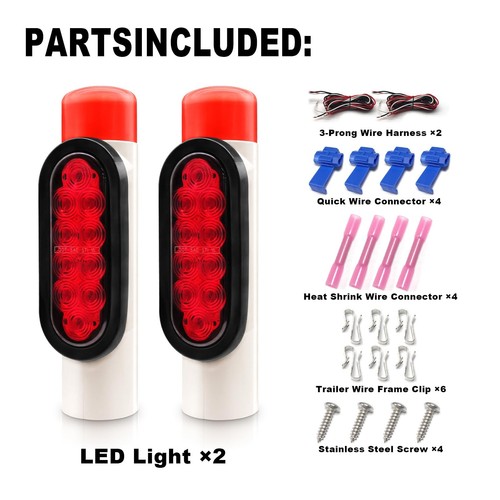 NeaLia Boat Trailer Guide Lights, IP67 Waterproof Boat Trailer Guide Pole Lig... - Picture 5 of 6