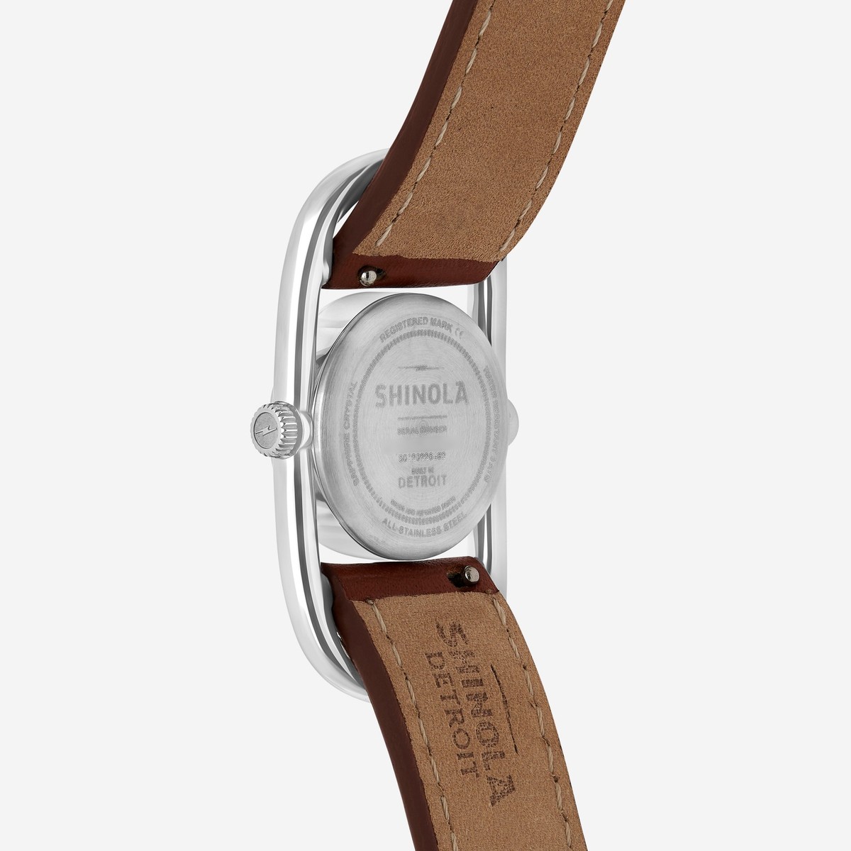 NEW SHINOLA Detroit Women's The Bike Lock S0120226482 Silver