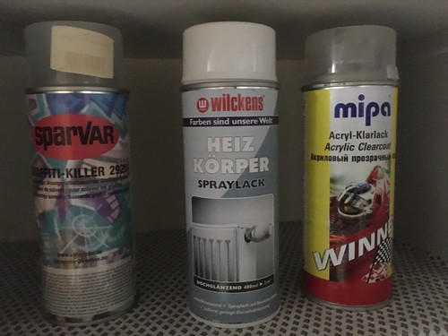 div. 400ml Spraydosen: 8017 1021 7035 9005 weiss gold klar transparent chrom rot - Bild 10 von 31