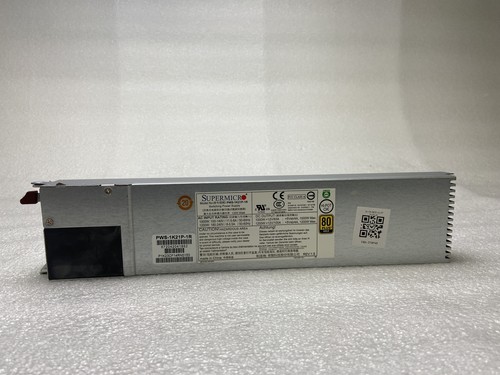 Supermicro PWS-1K21P-1R 1200W PSU 80 PLUS GOLD Power Supply POWER TESTED PULLED - Picture 3 of 7