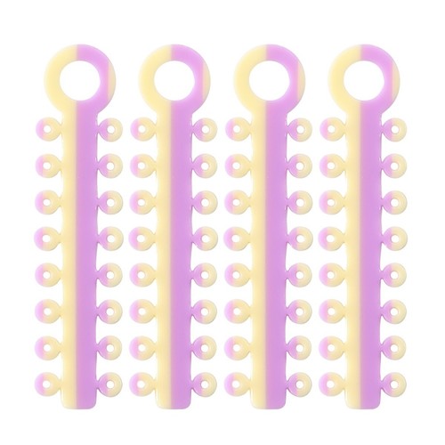 Dental Orthodontic Elastic Ligature Ties Rubber Bands Bracket Brace Double Color - Picture 72 of 94