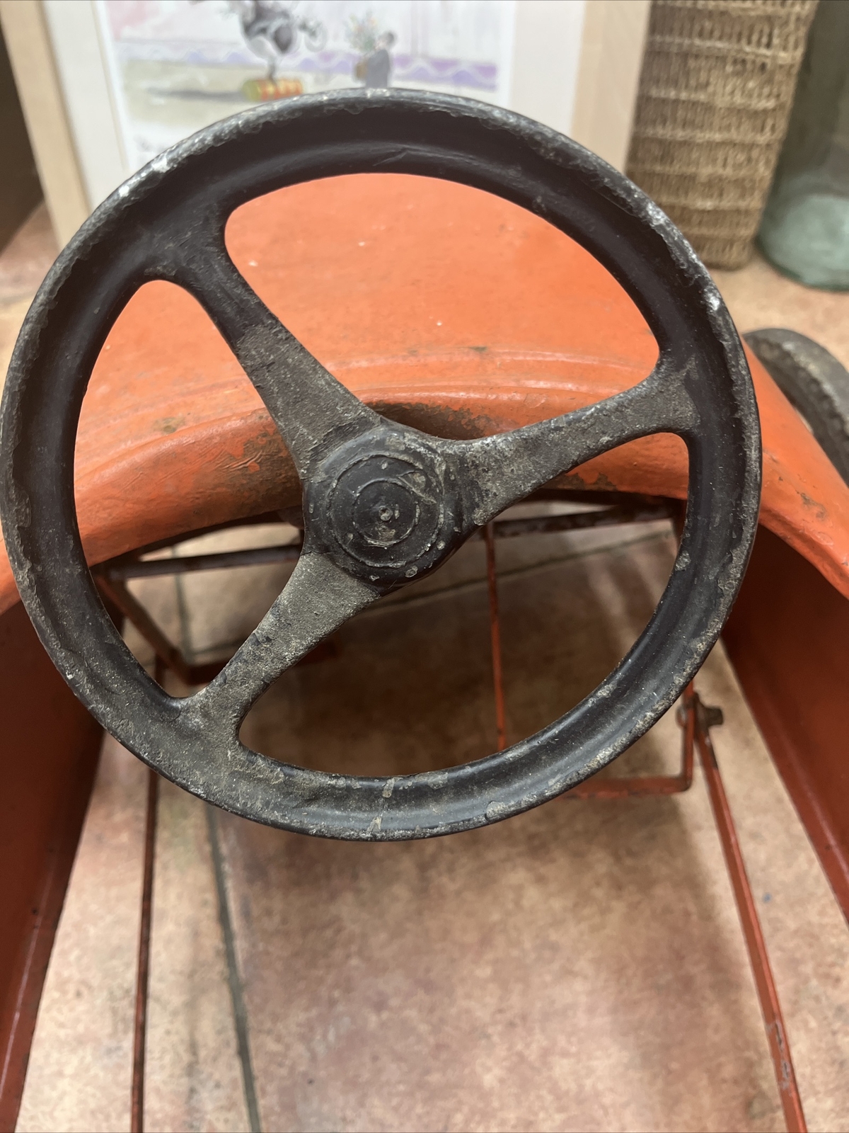 Vintage French Pedal Car Ferrari ? Early Sports Car Formula One F1 | eBay