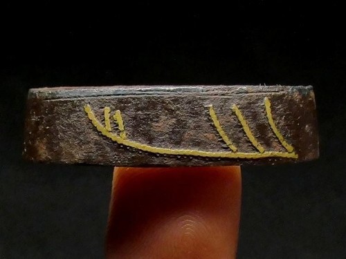 Espada FUCHIKASHIRA Katana Edo Era Libélula de Hierro y Tobrio Marchito Japón Antigua - Imagen 5 de 8