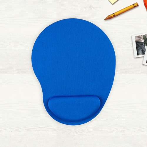 Mouse Pad With Wrist Rest For Laptop Mat Anti-Slip Gel Wrist EVA Support Mat Su - Photo 15/21