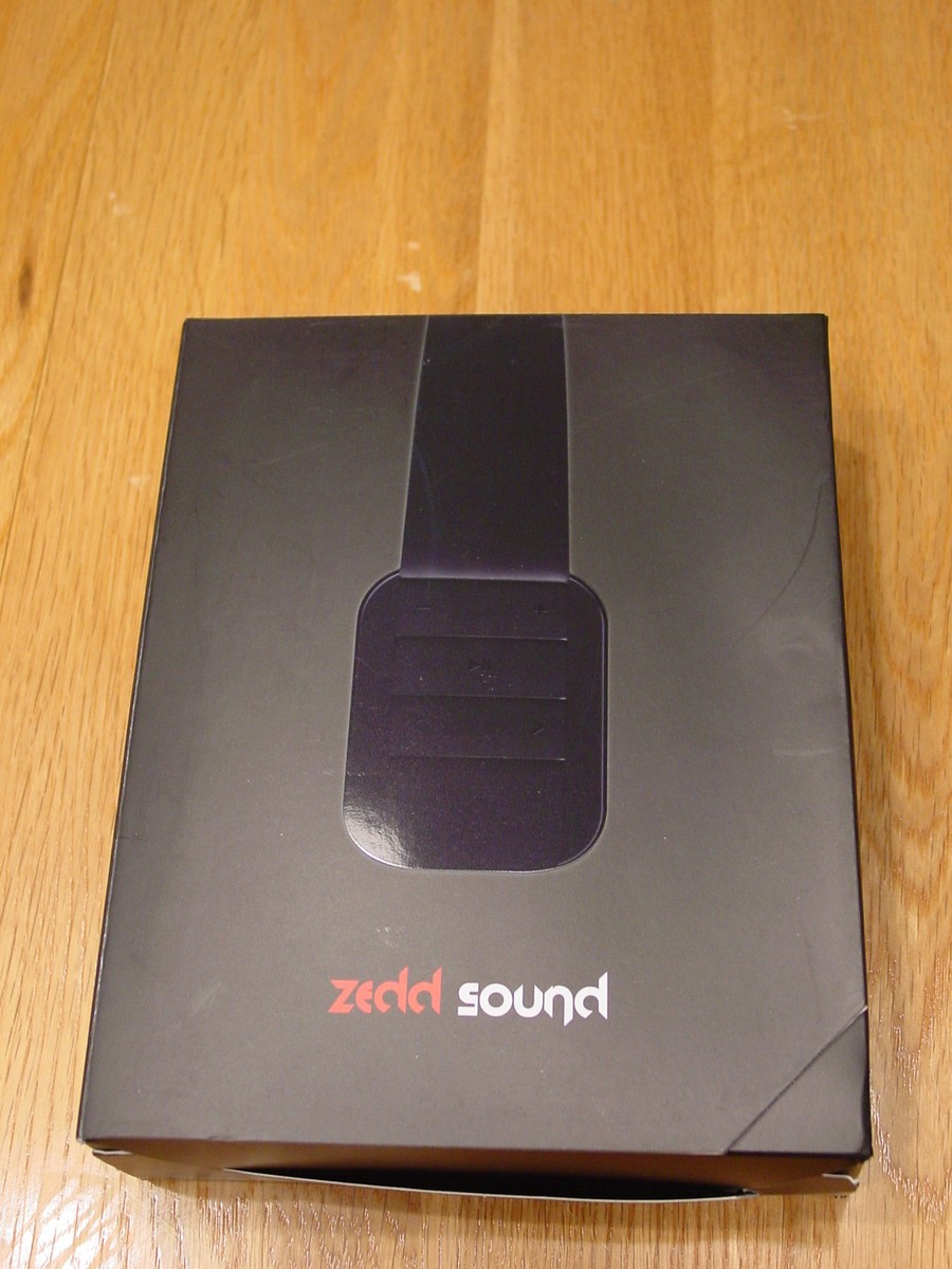 Zedd Sound Wireless Bluetooth Noise Cancelling Headphones Black