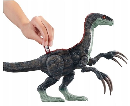 DINOSAURIO MUNDO JURÁSICO TERIZINOSAURIO con sonido GWD65 MATTEL - Imagen 4 de 4