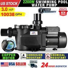 3HP bomba de alberca High Speed Pool Pump Inground Pool Pump up to 40000 Gallon