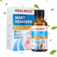 HEALMUSZ Wart Remover Liquid Plantar Wart Removers for Feet Body Fast Acting